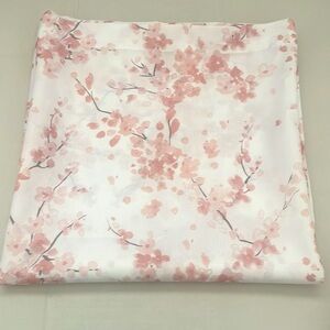 Shower Curtain Light Pink Flowers